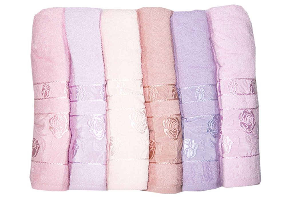 Набор махровых полотенец Purry cotton gulru Sikel, Длина 90см, Пол Женщина