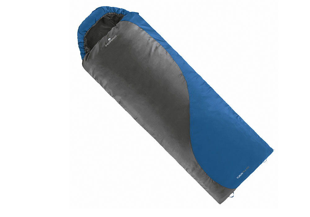 Спальный мешок Yukon Plus SQ/+7°C Blue/Grey (Right) Ferrino, Возрастная группа Взрослые