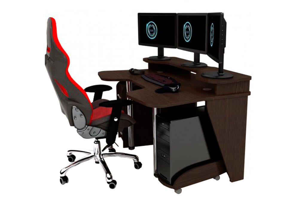 Компьютерный стол Igrok-4 Zeus, Тип Прямой, Ширина 140см, Глубина 92см