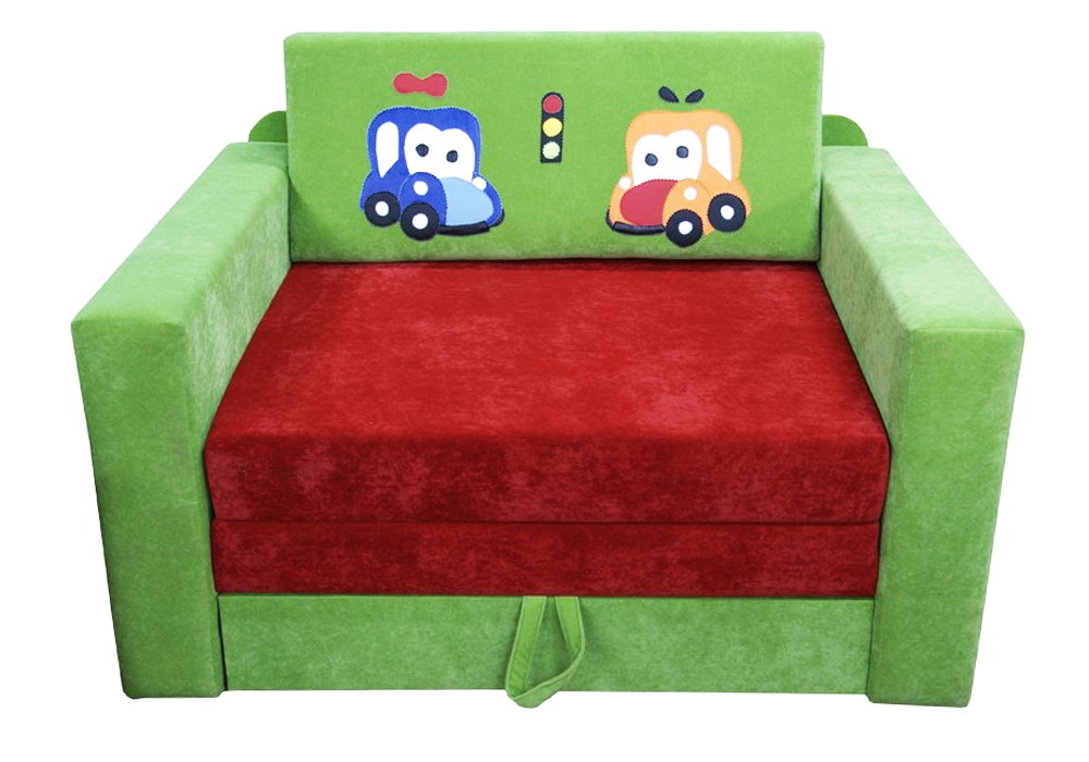 Детский диван "Кубик Машинки" Ribeka