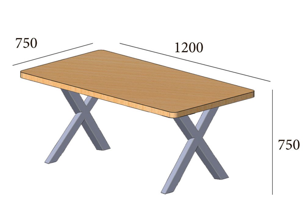  Купить Письменные столы Стол письменный "Тайм" 75х120 Металл-Дизайн