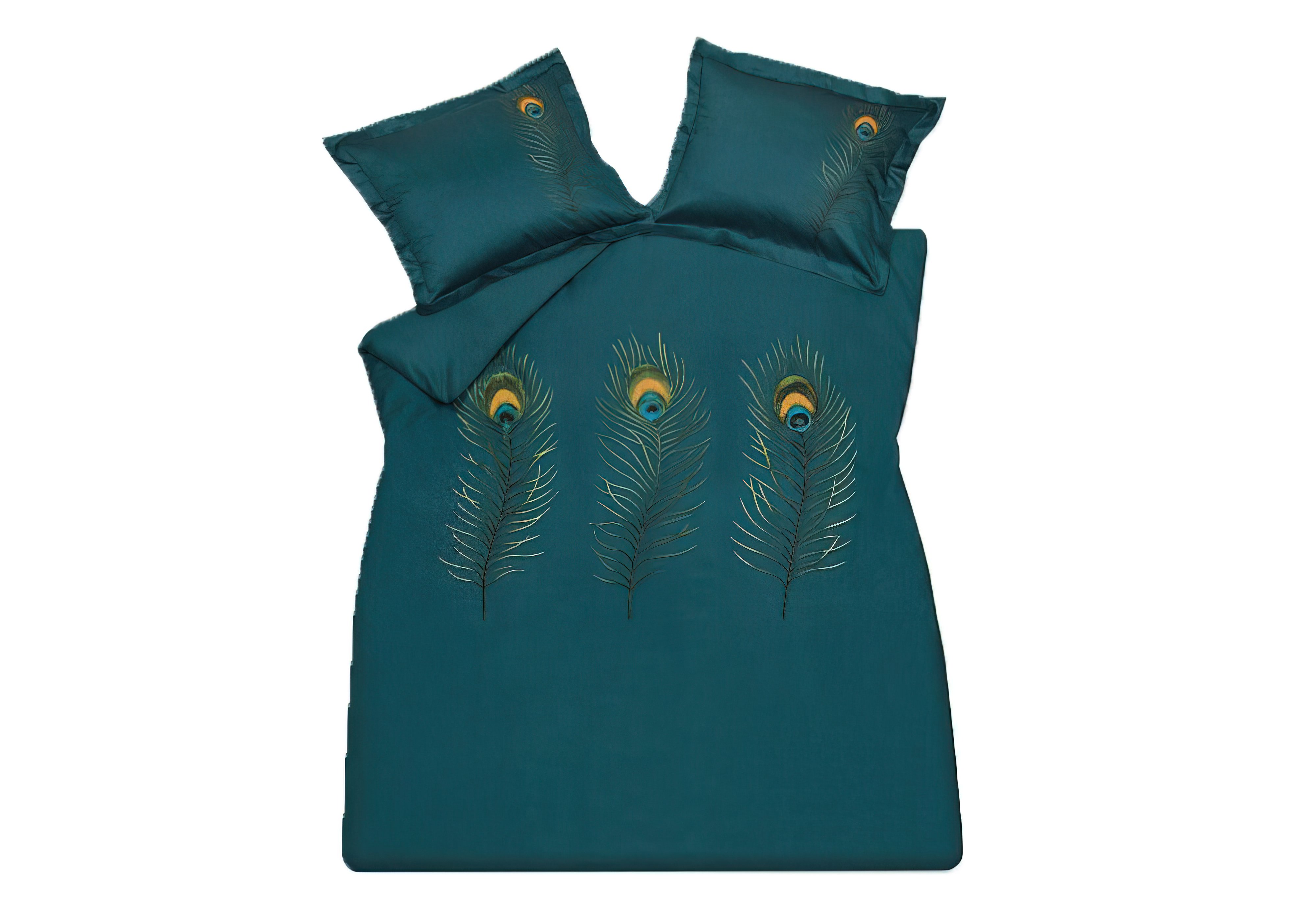 Комплект постельного белья Peacock Feathers двуспальный VanDyck, Пол Женщина