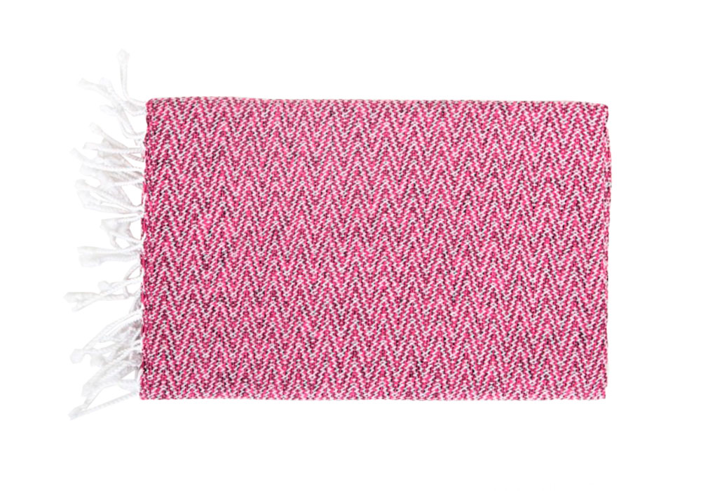 Пляжное полотенце Ilgrin розовый Irya, Длина 170см, Ширина 90см