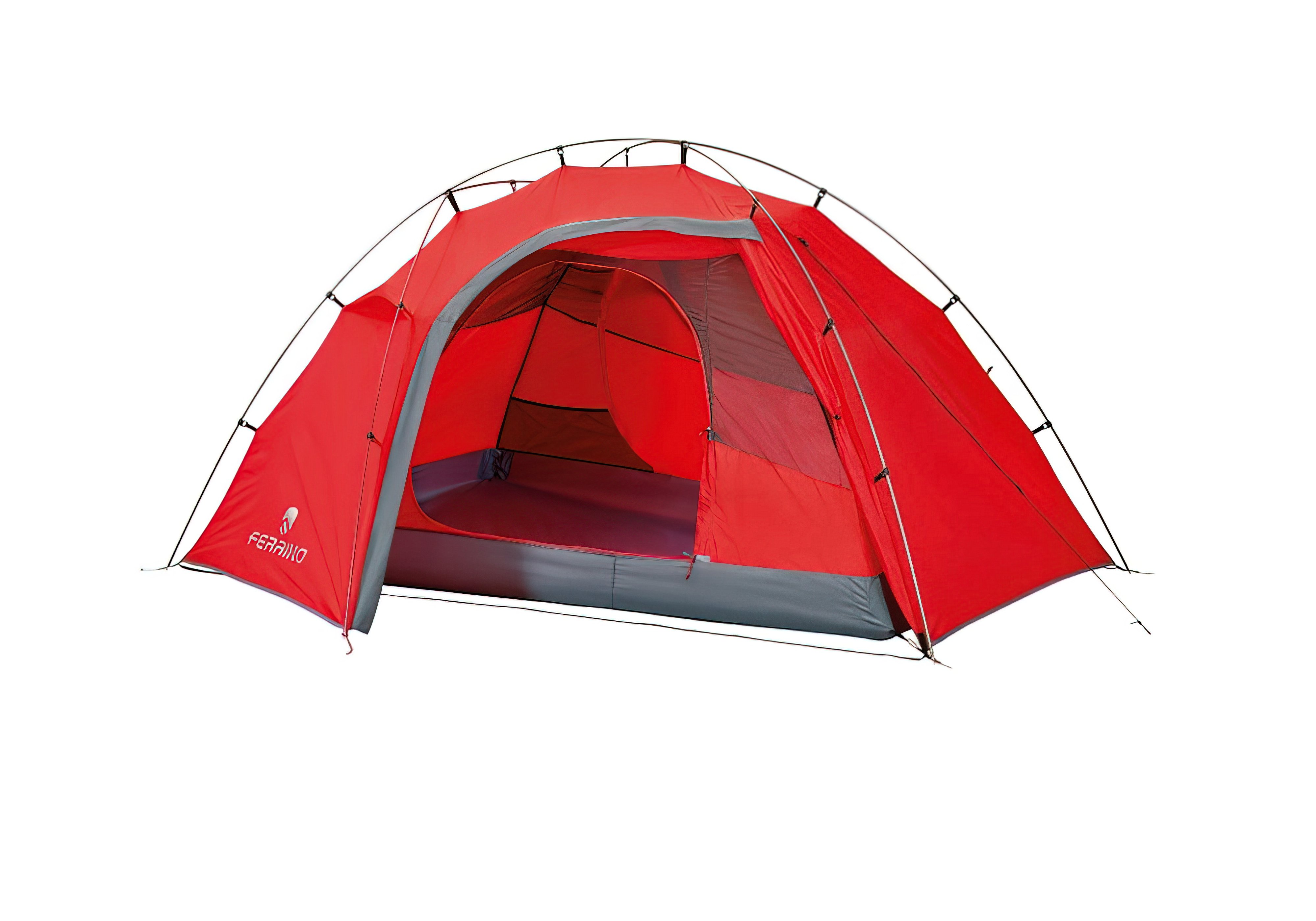 Палатка Force 2 (8000) Red Ferrino, Тип Туристические, Ширина 210см, Глубина 130см