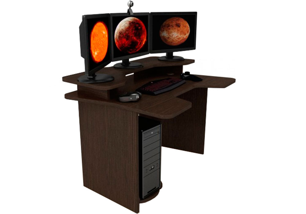 Компьютерный стол Igrok-2 Zeus, Тип Прямой, Ширина 128см, Глубина 85см