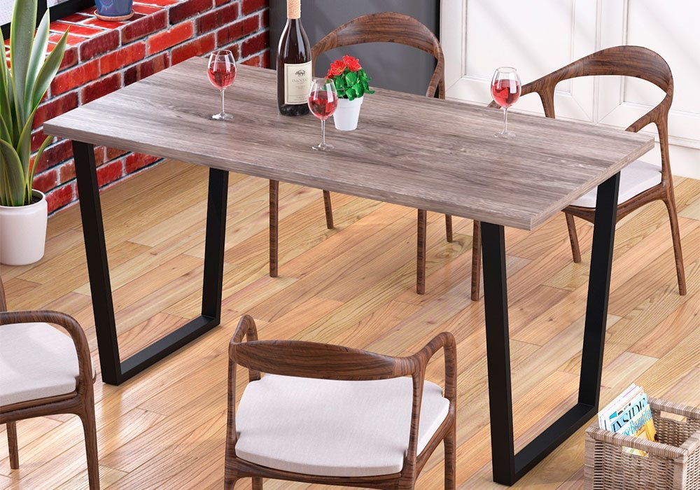  Купить Кухонные столы Стол обеденный "Трапеция" Loft Design
