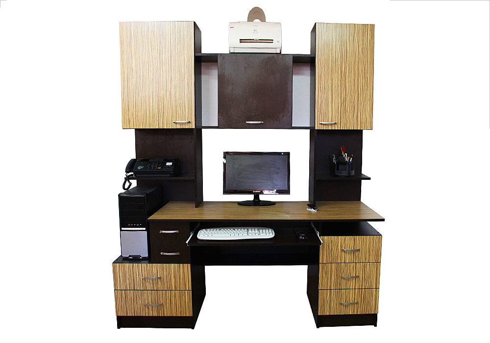 Компьютерный стол Посейдон Ника-Мебель, Тип Прямой, Ширина 170см